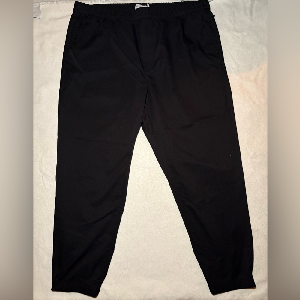 Calvin Klein Men's Black Tech Joggers